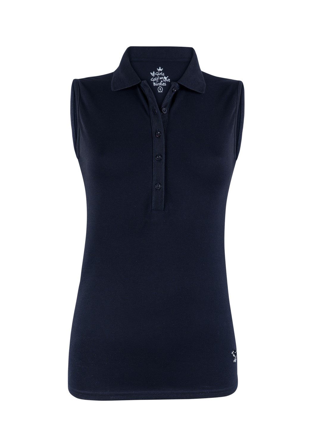 girls golf Poloshirt Girls Golf Polo Sylvia Sleeveless Navy Damen XL
