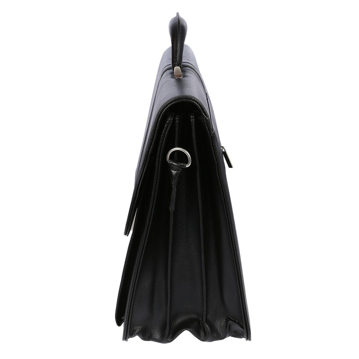 Christian Wippermann Umhängetasche Aktentasche Tasche Messenger Laptop Leder Optik (1 tlg), Herrentasche