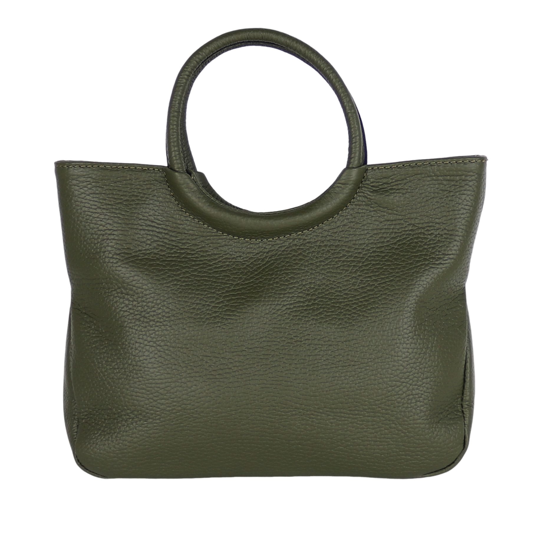 MIRROSI Henkeltasche Damen Umhängetasche Crossbody Bag, Echtleder Made In Italy, Damen Tasche 26x20x8cm