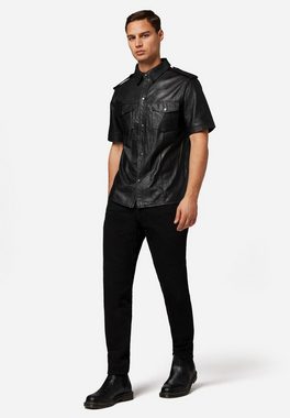 RICANO Kurzarmhemd Lederment Shirt-SS