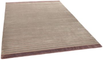 Teppich Miami 3286, THEKO, rechteckig, Höhe: 8 mm, Handweb Teppich, gestreift, handgewebt, aus Viskose & Wolle