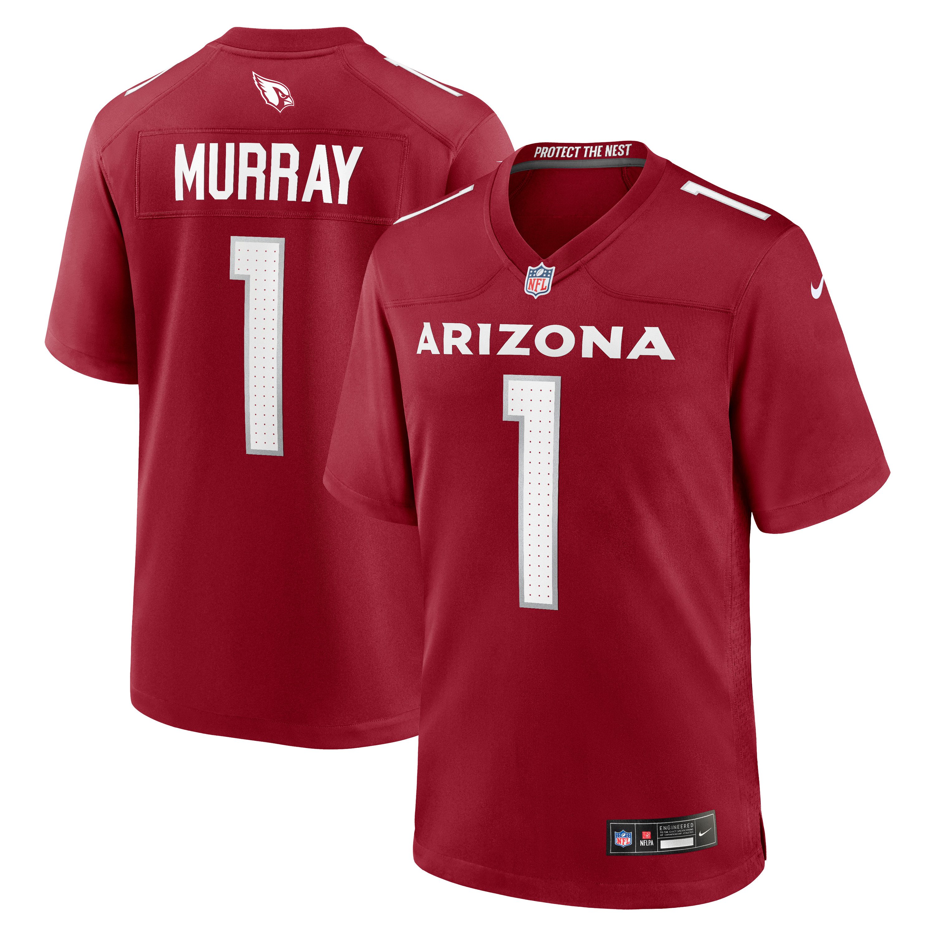 Nike Footballtrikot Nike Trikot Arizona Cardinals NFL Home Game Jersey Murray 1