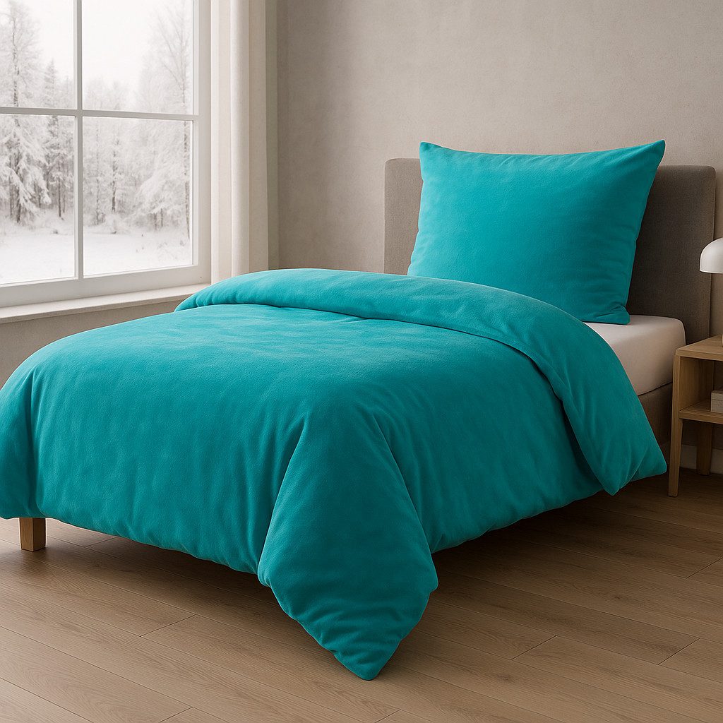 Malika Bettwäsche 200x200 + 2x 80x80 cm Cashmere Touch Bettwäsche, atmungsaktiv, Für Allergiker geeignet, pflegeleicht, angenehm weicher Stoff