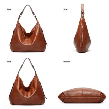 AquaBreeze Umhängetasche Damen Umhängetaschen Crossbody Taschen Handtaschen Set 3-Tlg, im praktischen Design