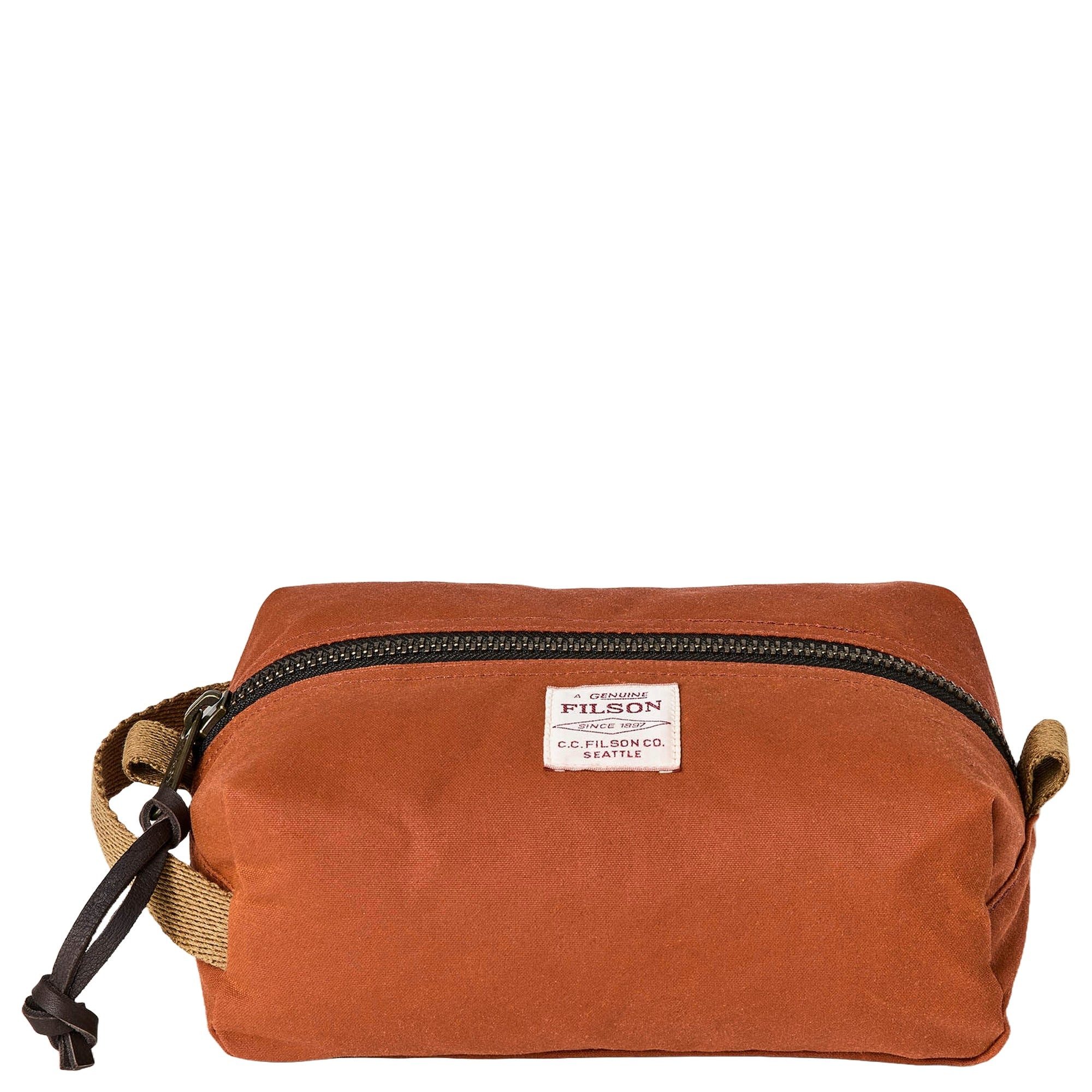 Filson Kulturbeutel Tin Cloth - Kulturbeutel 23 cm (rust)