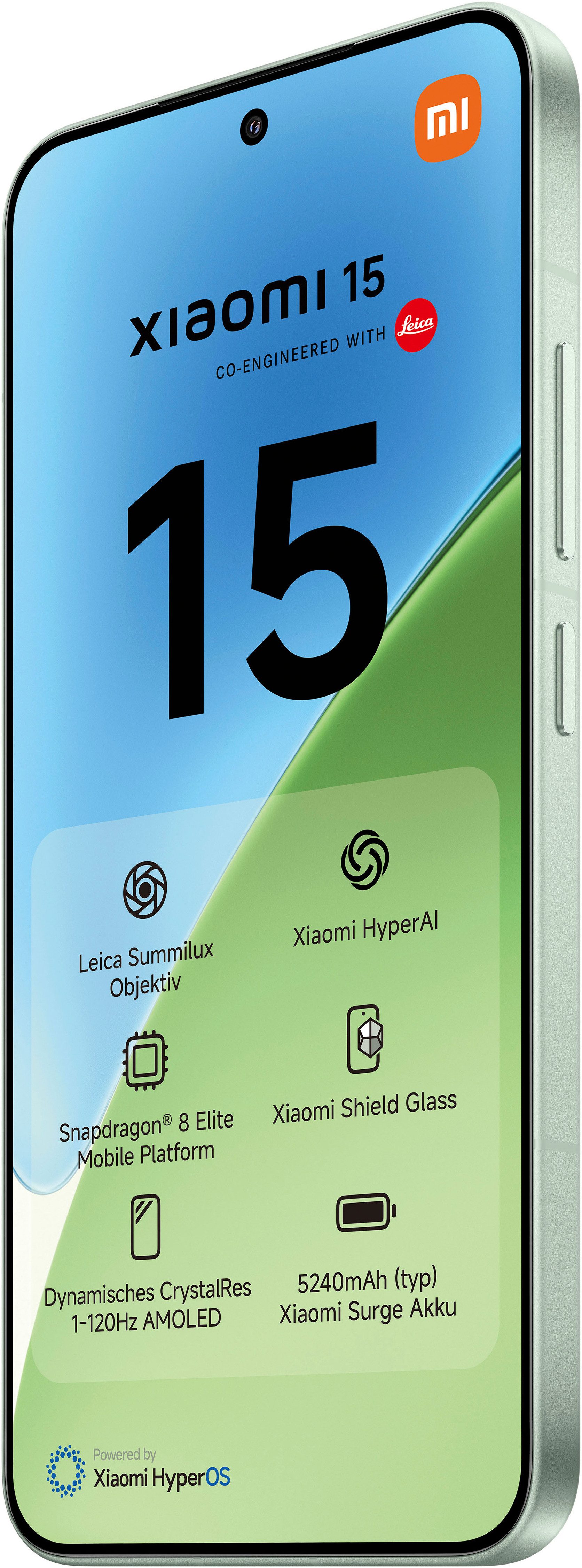 Xiaomi 15 12+512GB Smartphone (16,15 cm/6,36 Zoll, 512 GB Speicherplatz, 50 MP Kamera) – Bild 5 von 5
