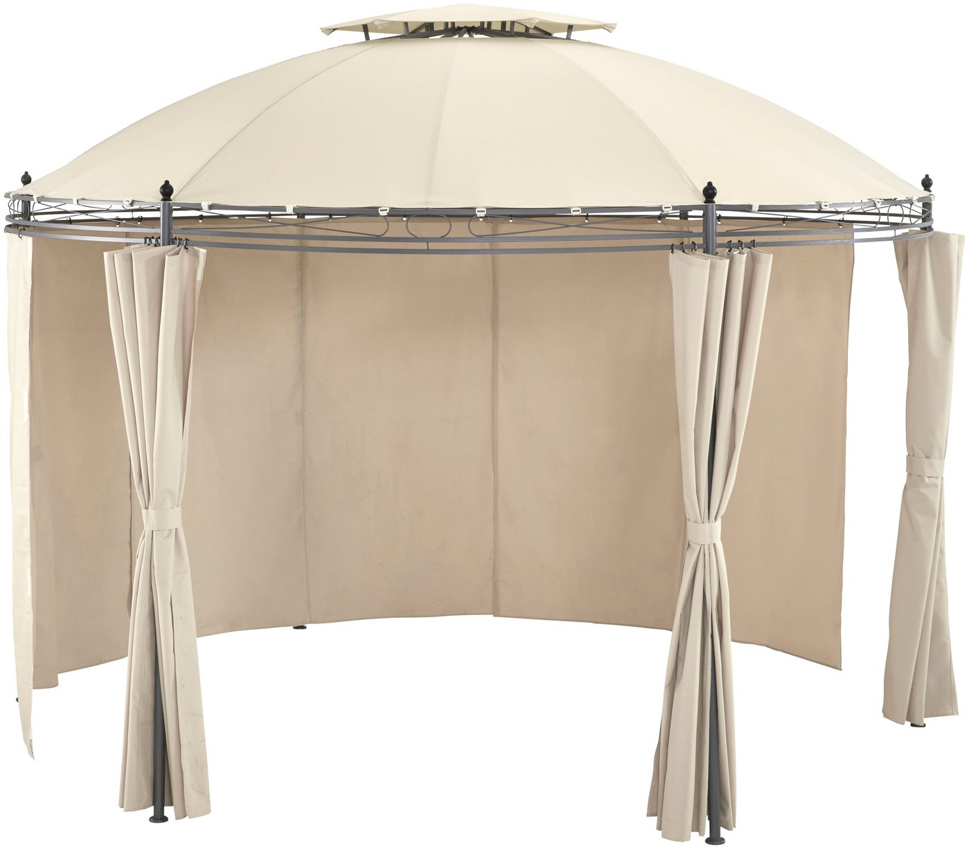 Thumbnail - KONIFERA Pavillon Tino, mit 6 Seitenteilen, (Set), BxT: 350 x 350 cm