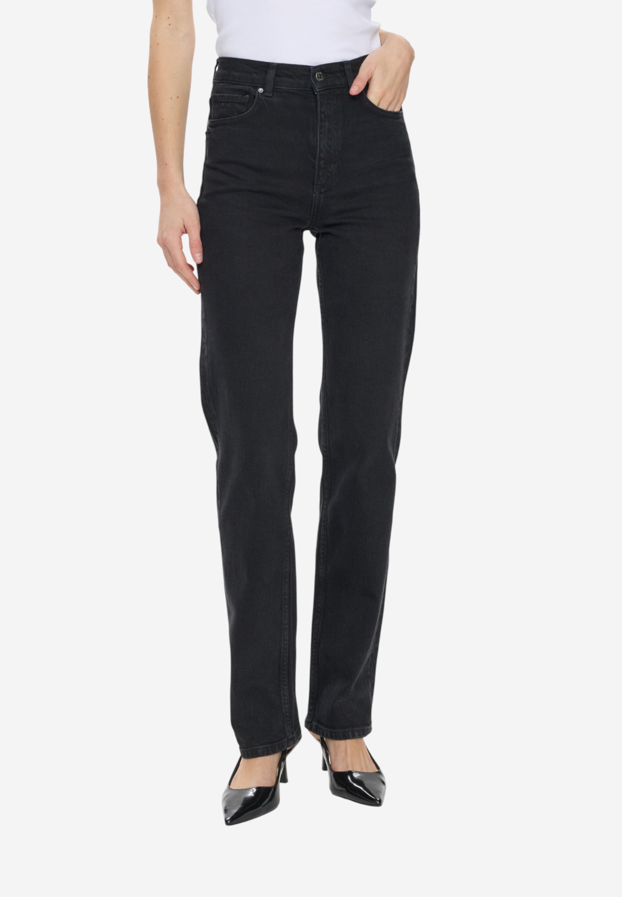 nümph Straight-Jeans NUOSLO HR STRAIGHT JEANS