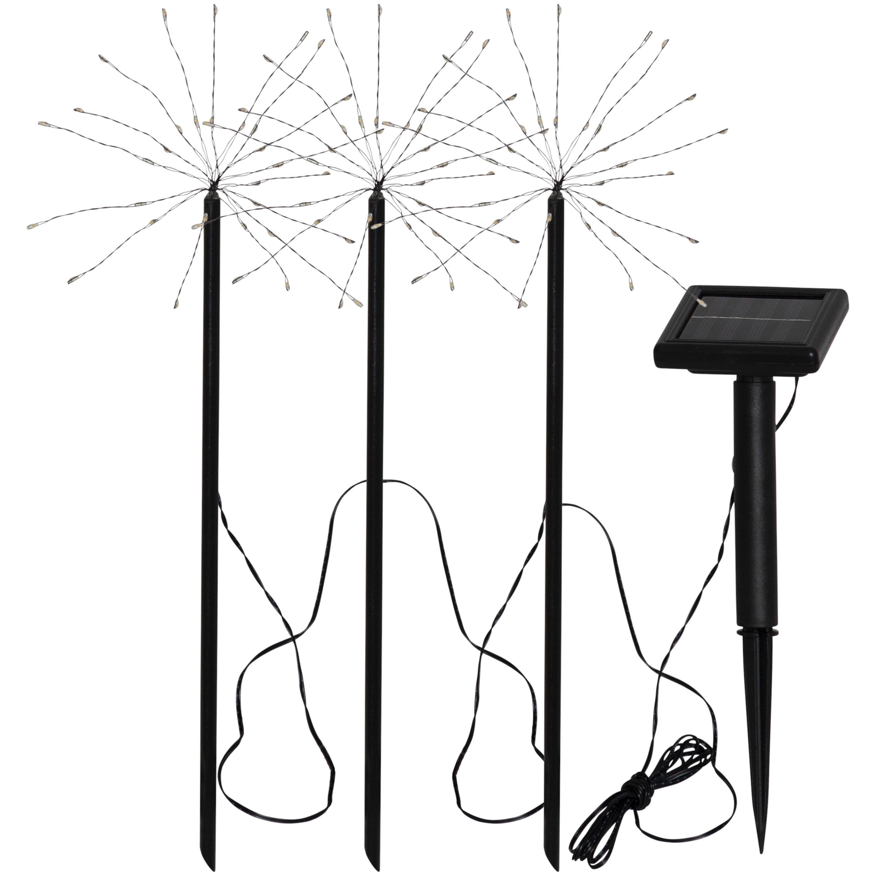 LED Solarleuchte Firework Solar