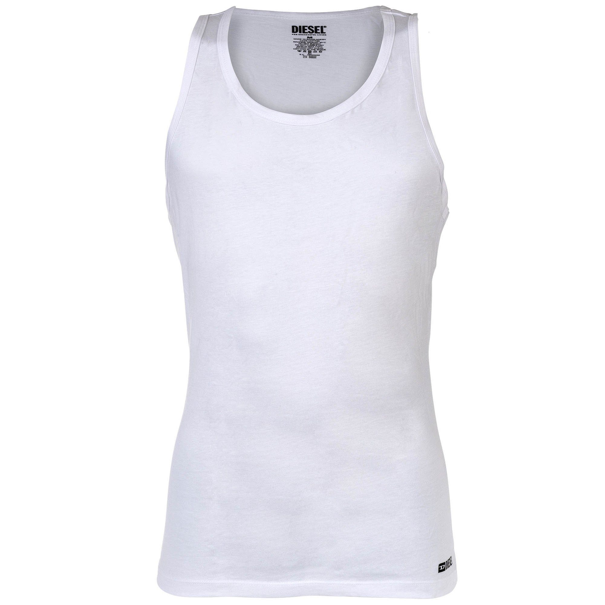 Diesel Unterhemd Herren Unterhemd 4er Pack Baumwolle (Packung, 4er Pack)