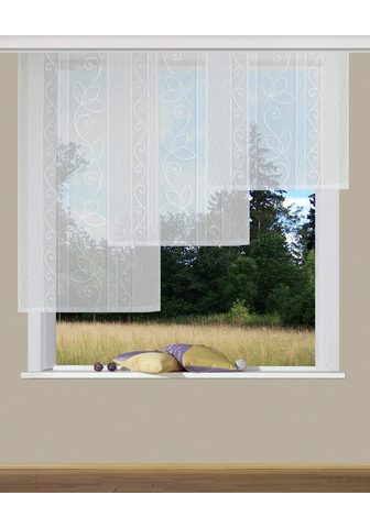 VHG Panelinės užuolaidos Dana Lubinis užuolaidų bėgelis (1 St) peršviečiama  žakardas Užuolaida Motiv Klettband žakardas verschiedene dydžiai plotis 60 cm