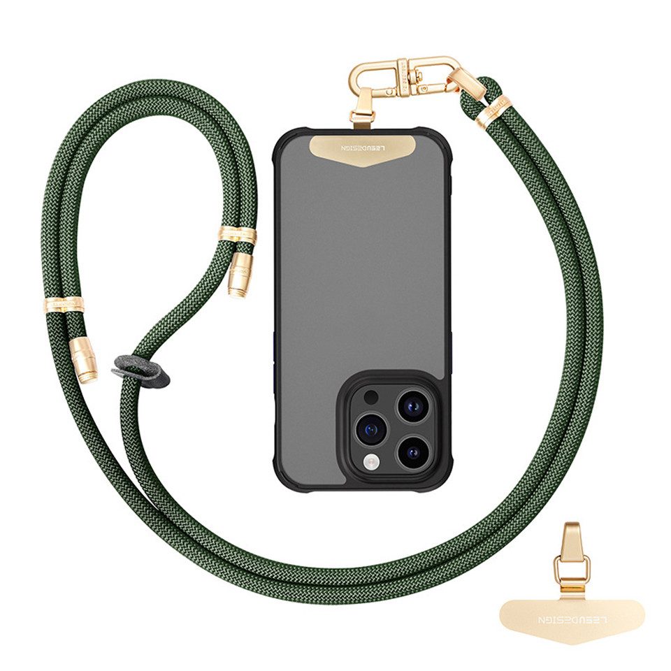 Coonoor Handykette Universal zum Umhängen, Handy Lanyard, Stabil Handyband, mit Kordel Smartphonekette für Holiday, Outdoor, Reise
