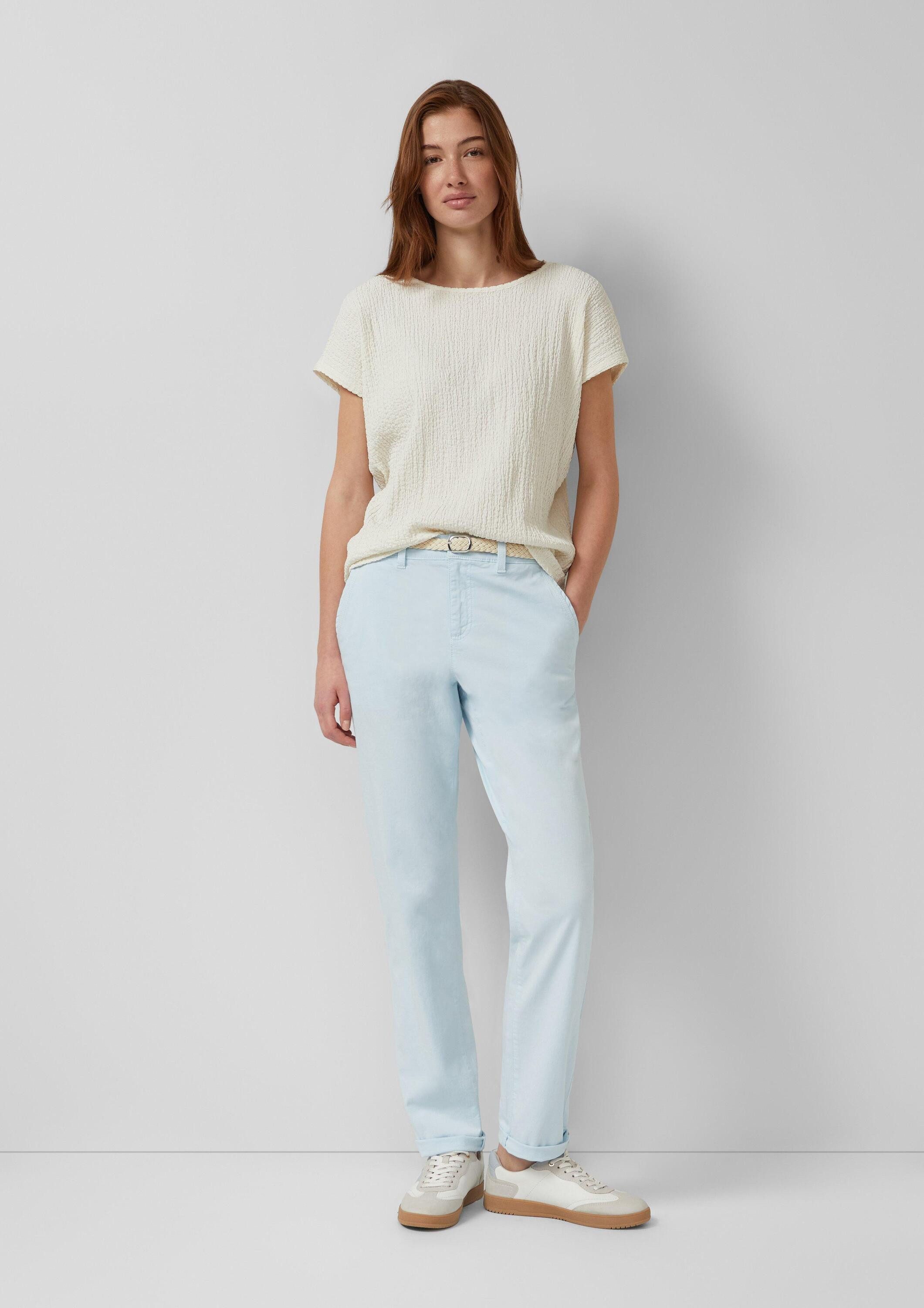 s.Oliver Chinos Hose CHINO Gewaschene Chino mit Gürtel günstig online kaufen