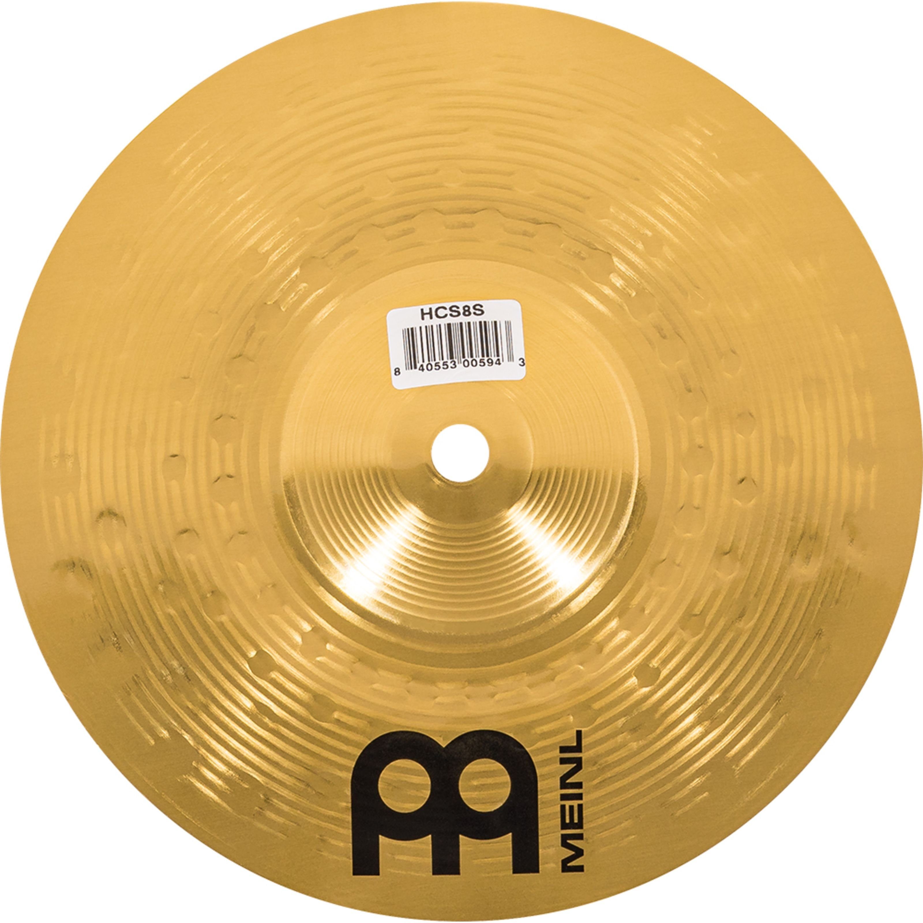 Meinl Percussion Becken,HCS Splash 8" HCS8S, Cymbals, Splash Becken, HCS Splash 8", HCS8S - Splash-Becken