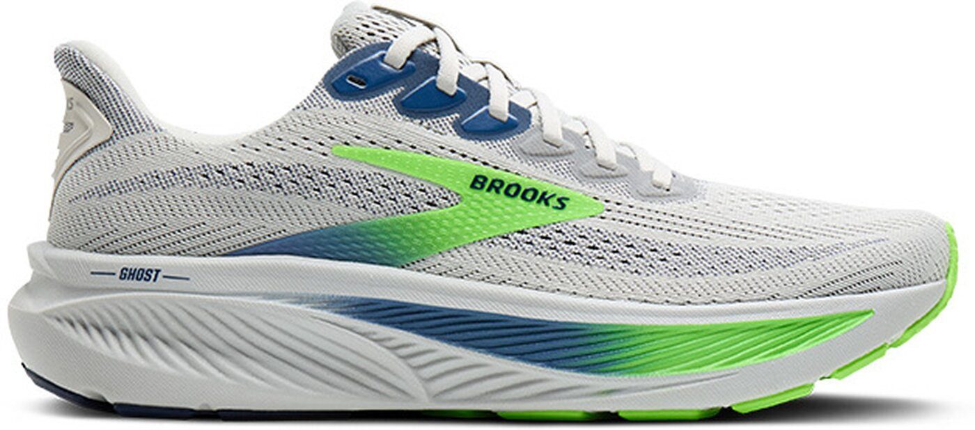 Brooks Ghost 17 OYSTER/BEACON BLUE/GECKO Laufschuh