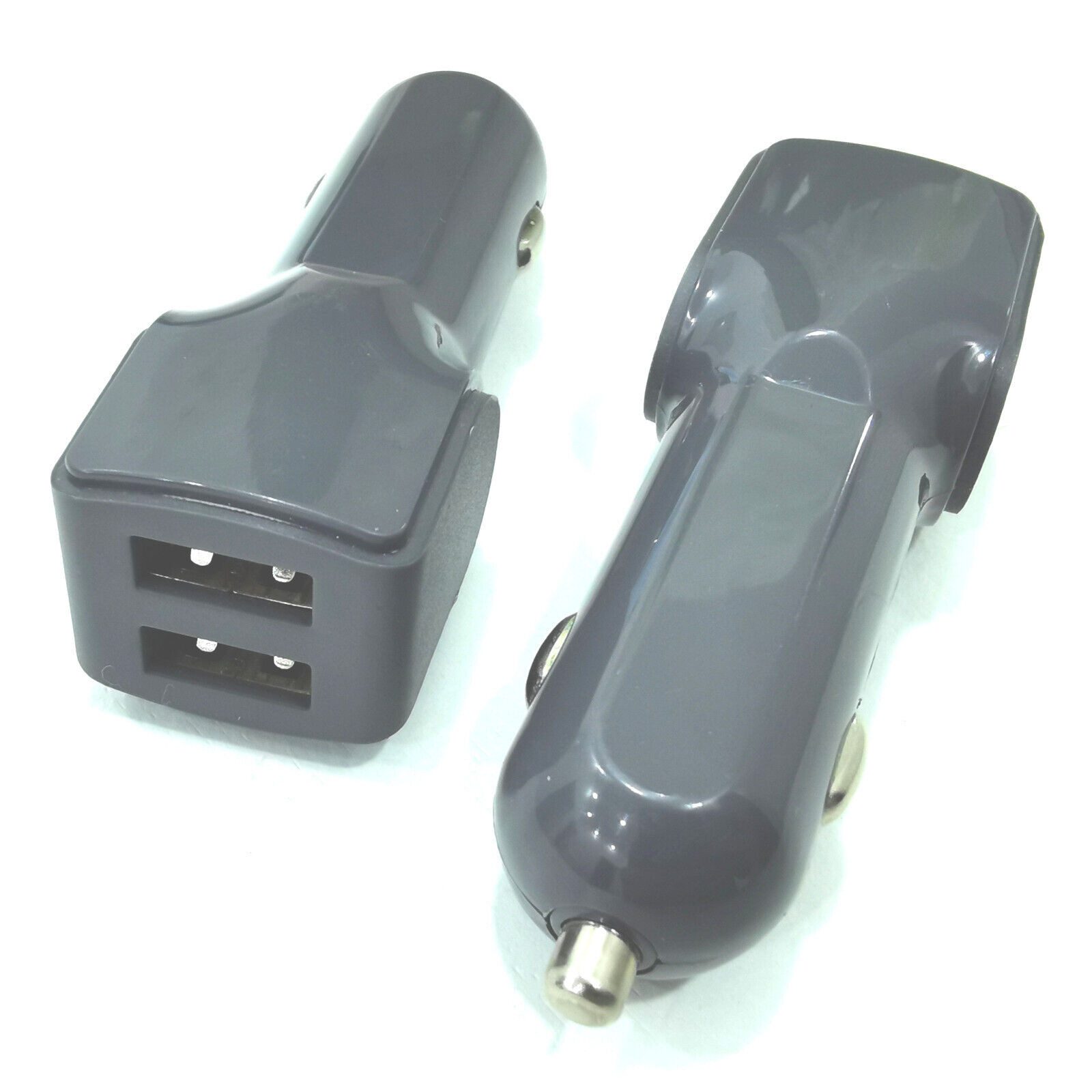 SpionProfi Usb Auto Kfz Pkw Stecker mit 2x USB-Anschluss für Zigarettenanzünder USB-Ladegerät (1-tlg., UNIVERSAL Usb Ladegerät für iPhone Samsung Huawei uvm)