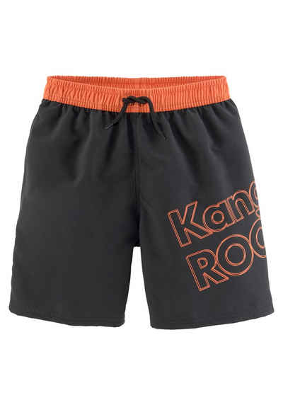 KangaROOS Badeshorts Adams Kids im Colorblocking-Design