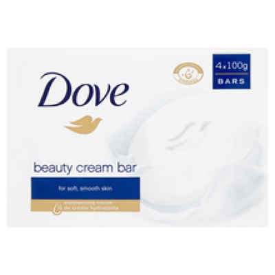 Unilever Handseife Dove Deep Moisturising Bar Soap 3in1 - Beauty Cream 90g