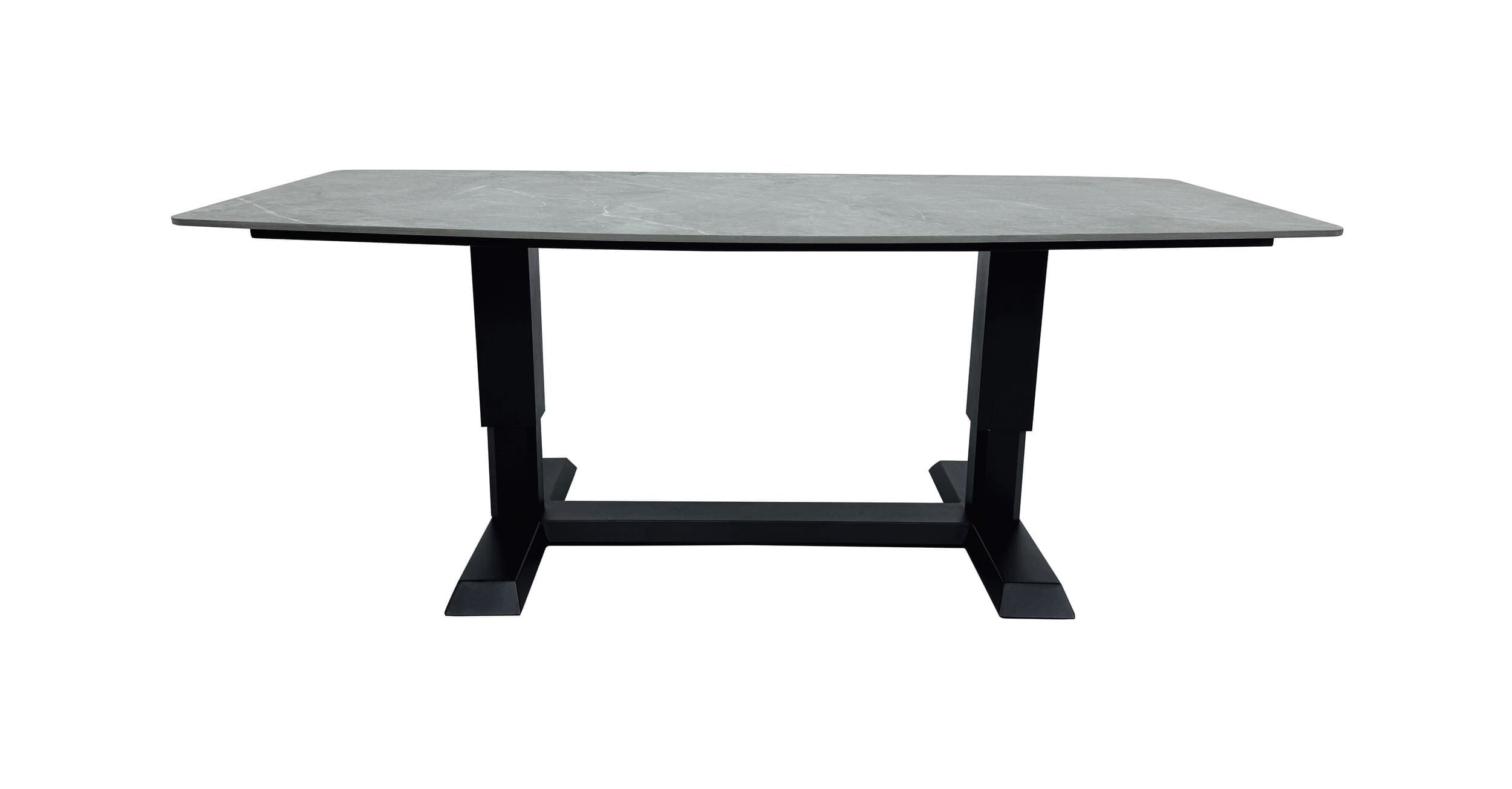 casa NOVA Gartentisch casa NOVA Lifttisch RIVA BHT 180x51x90 cm grau
