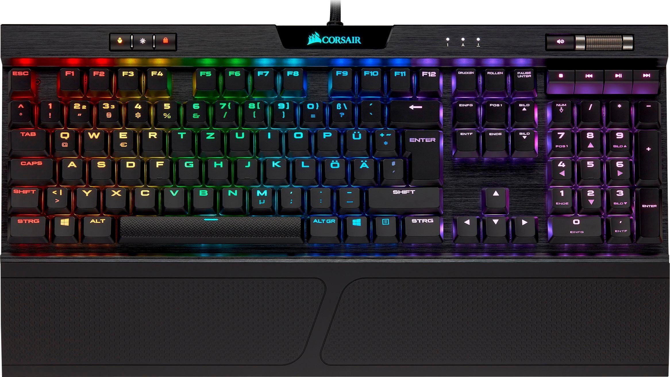 Mechanische RGB MK.2 PROFILE Gaming-Tastatur, Corsair RAPIDFIRE K70 Gaming-Tastatur, LOW kabelgebunden