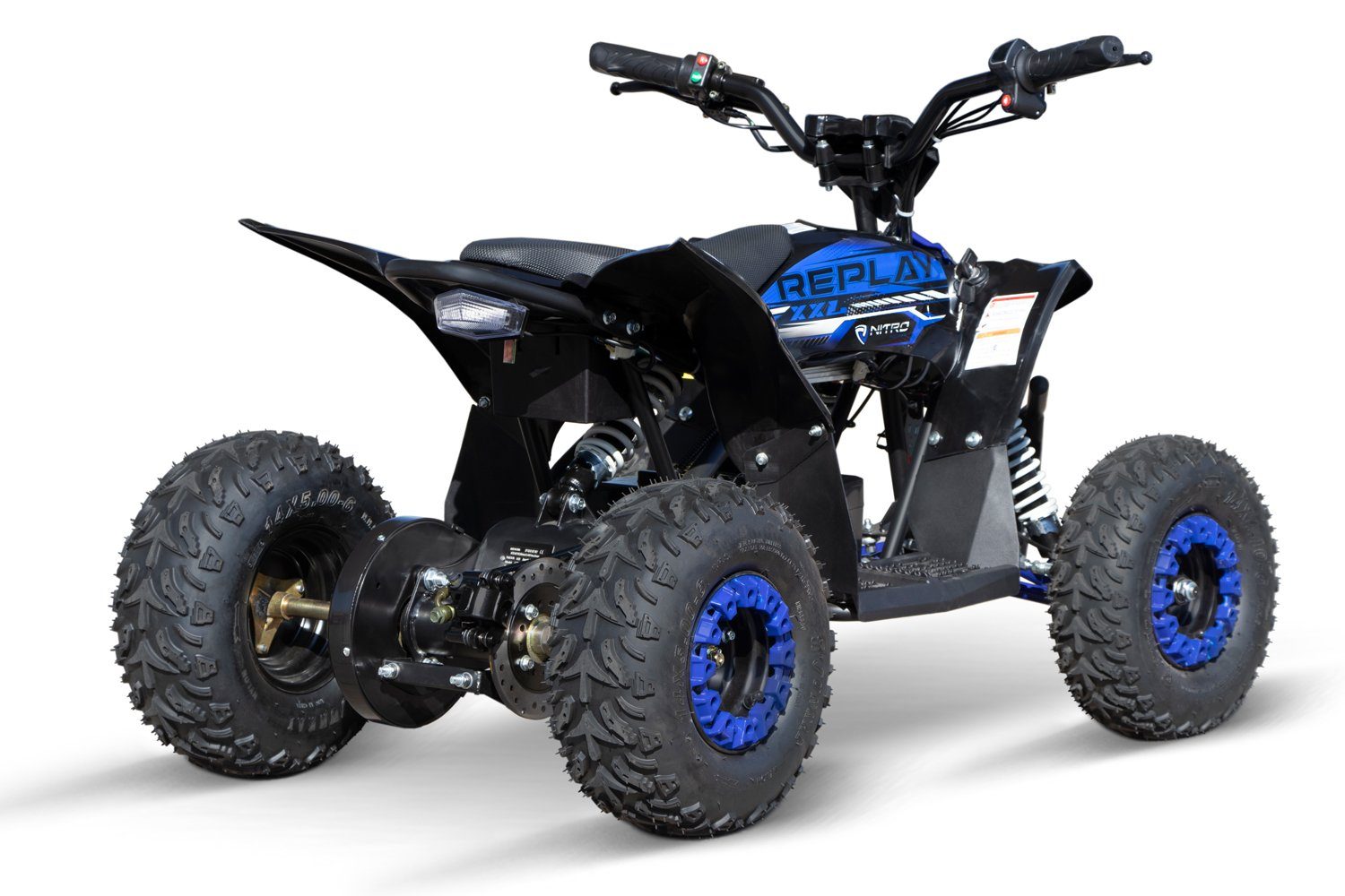 Smarty Elektro-Kinderquad Blau