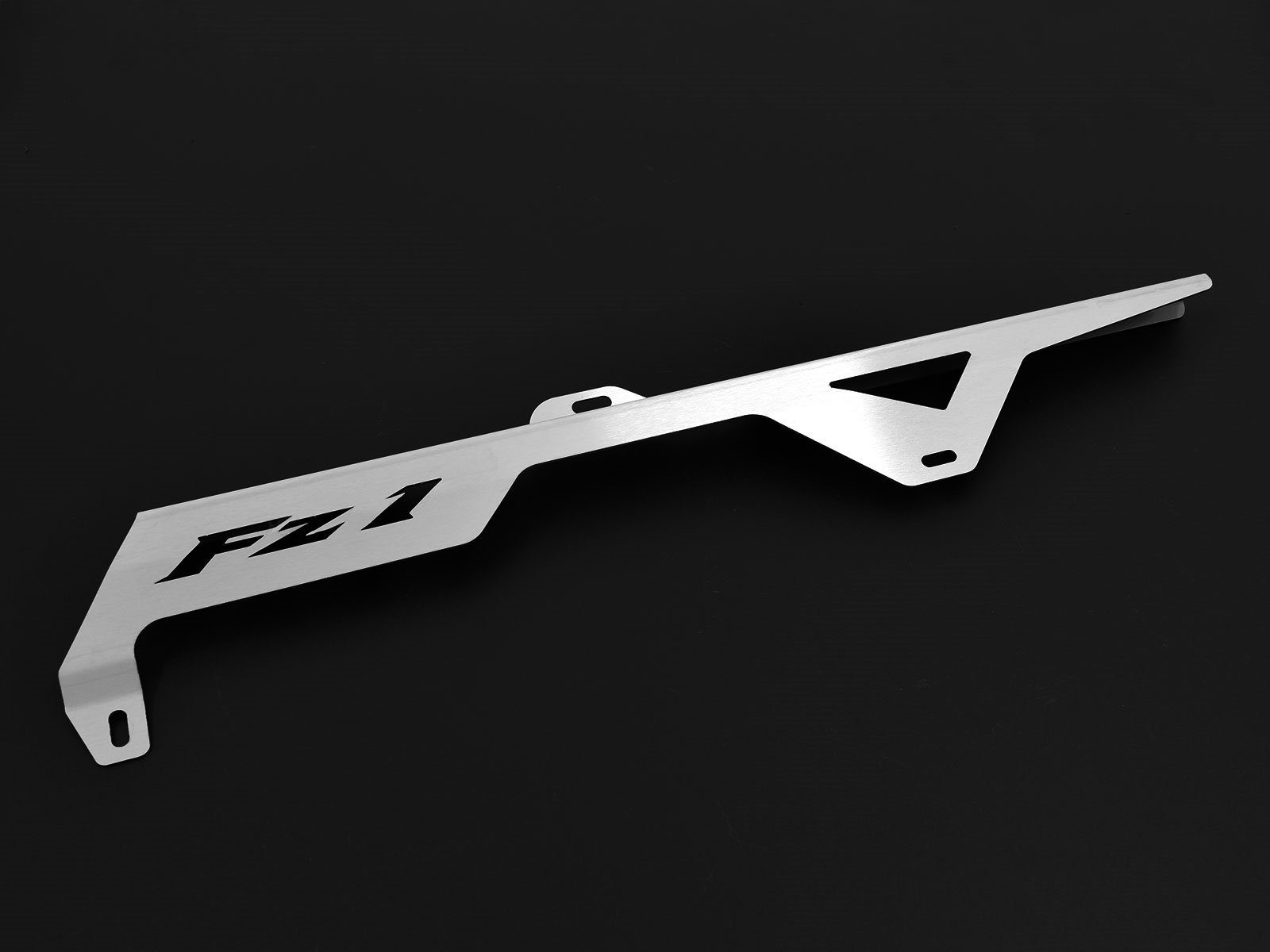 Kettenschutz Kettenschutz für Yamaha FZ1 BJ 2006-16 Logo lang silber
