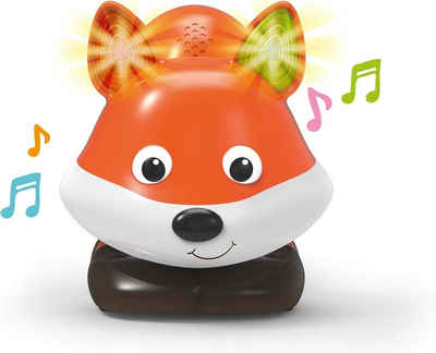 Smoby Lernspielzeug Smart Foxy Interaktives Spielzeug Brettspiel 2 Spielmodi, 4 Räder und RFID-Technologie,4 verschiedenen Sprachen