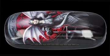 Figuren Shop GmbH Brillenetui Brillenetui Drachen Kriegerin - Valour by Anne Stokes Gothic Hardcase