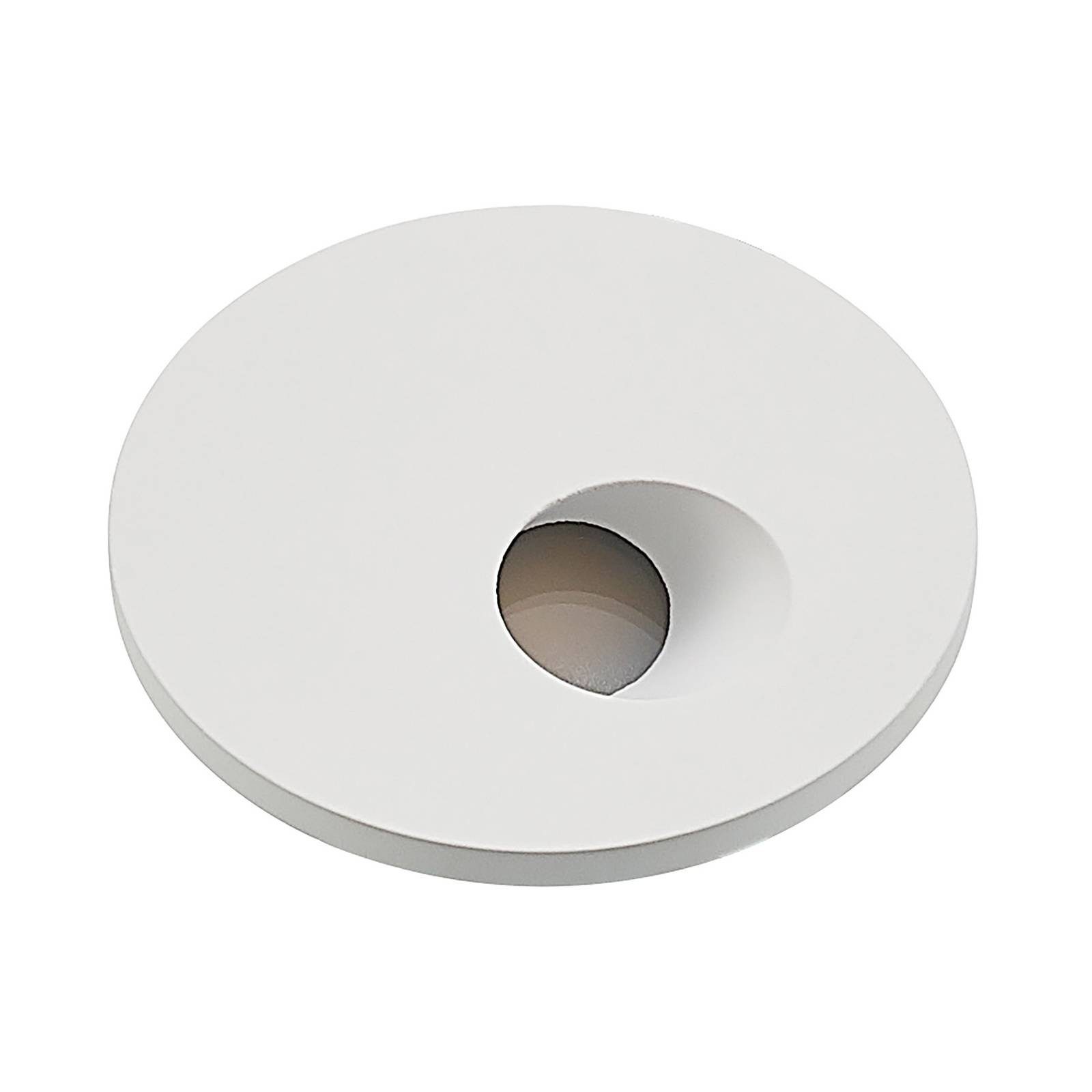 Arcchio Strahler Vexi, Modern, Aluminium, weiß, 1 flammig, inkl. Leuchtmittel