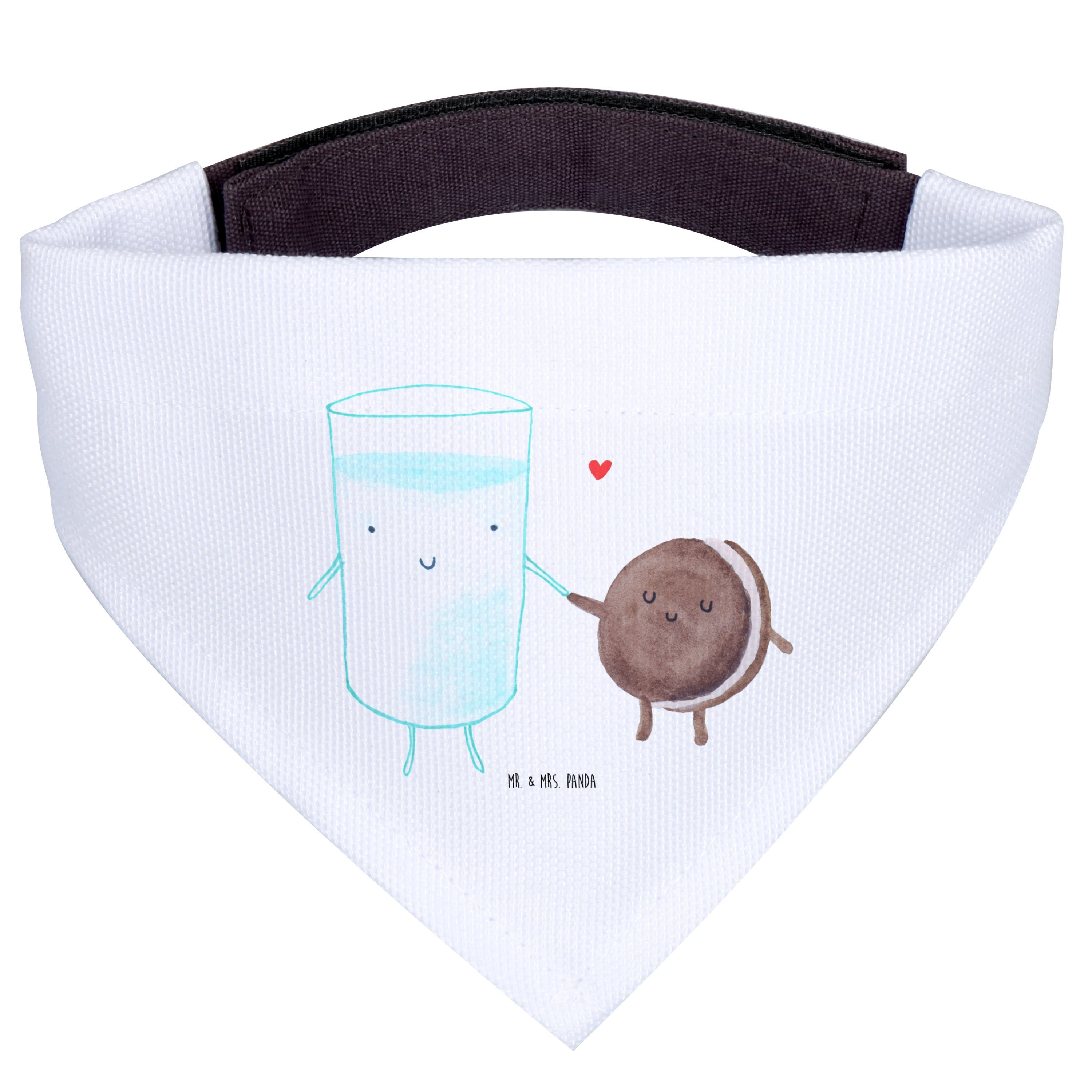 Mr. & Mrs. Panda Hundefliege »Milch & Keks Weiß Geschenk