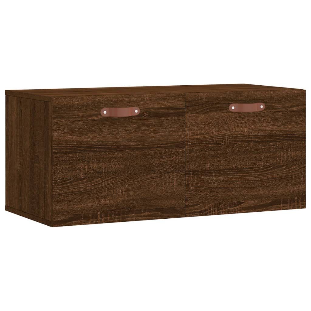 vidaXL Hängeschrank Wandschrank Braun Eichen-Optik 80x36,5x35 günstig online kaufen