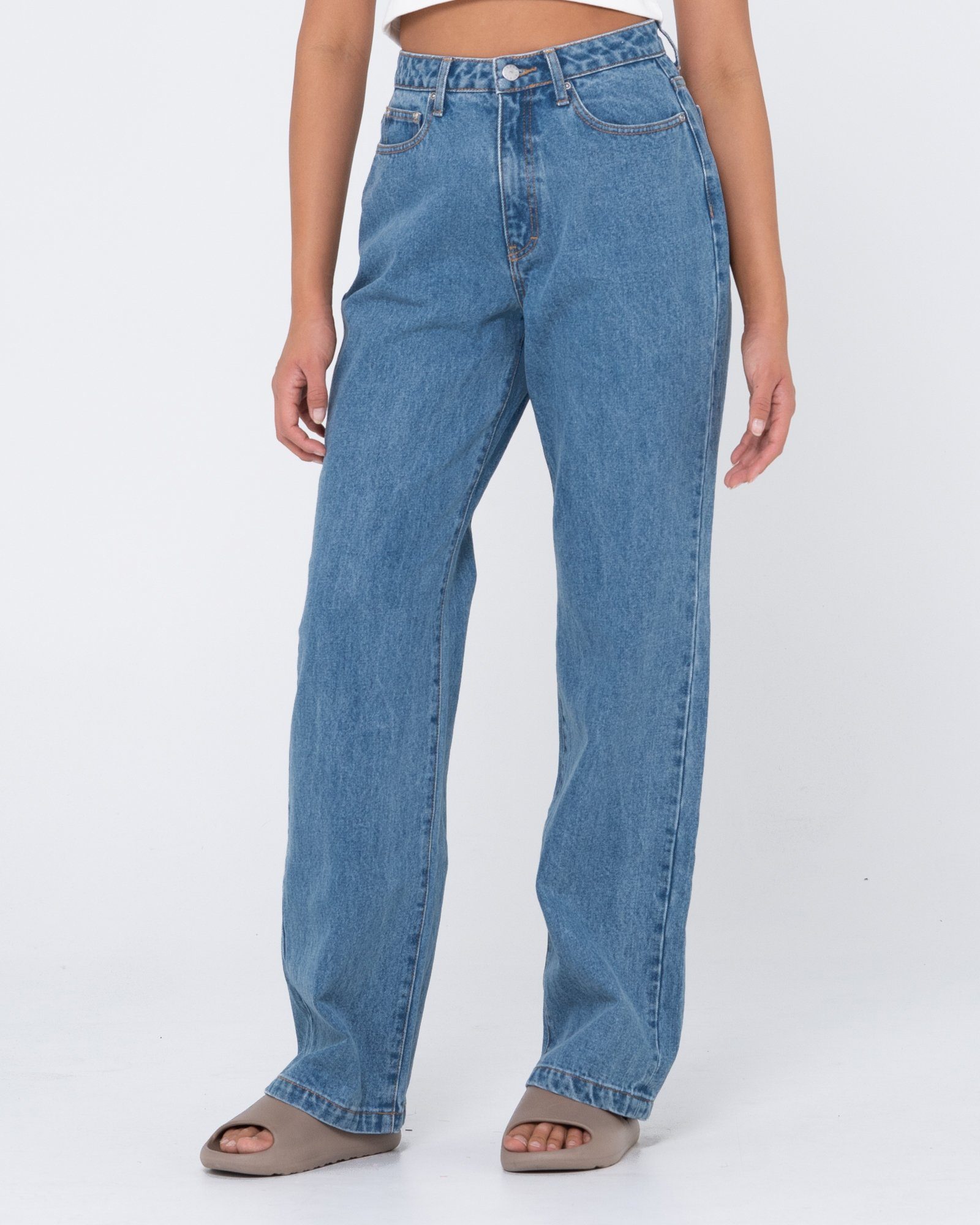 Sea BAGGY HIGH Blue Weite - Rusty JEAN Jeans