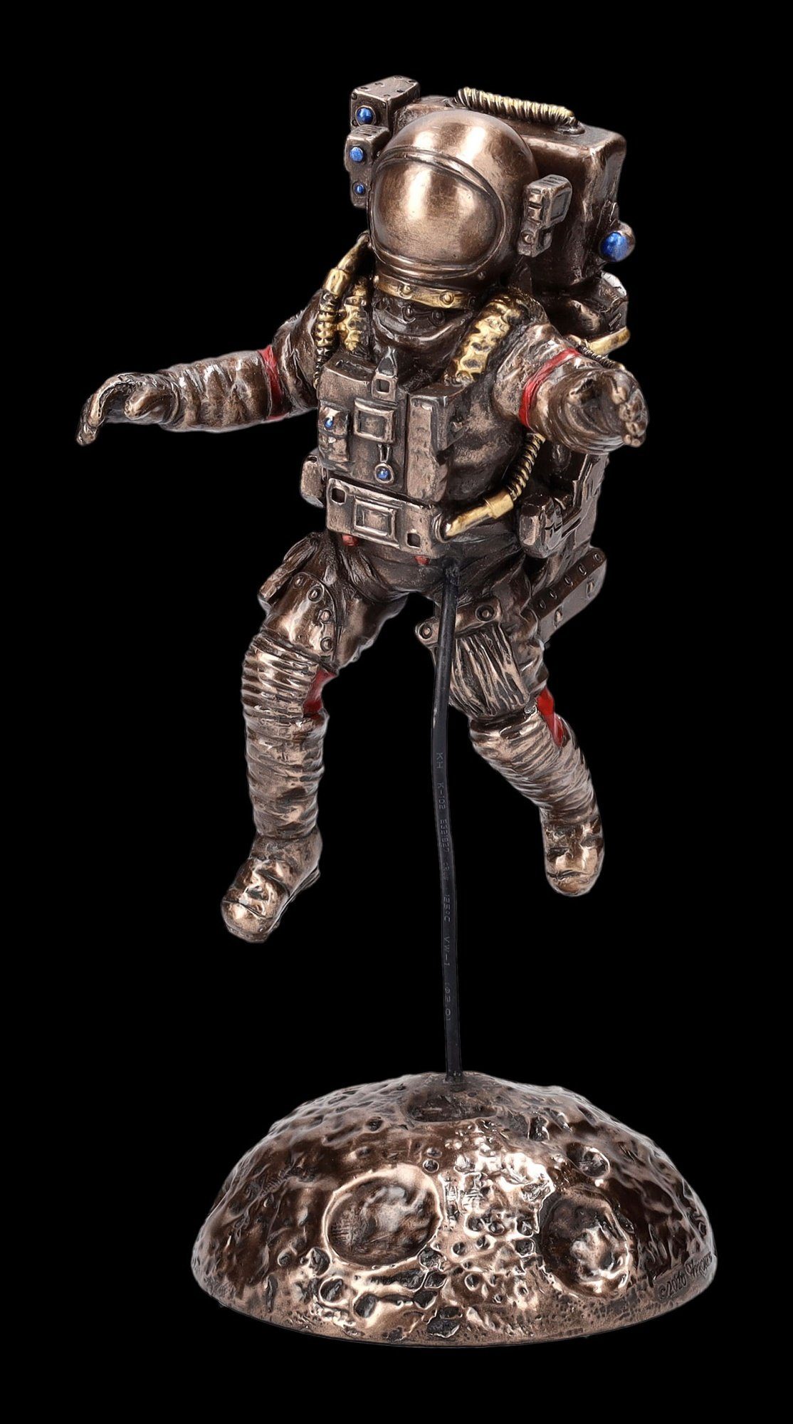 Figuren Shop GmbH Dekofigur Astronauten Figur auf Mond - Veronese - Weltall Raumfahrt