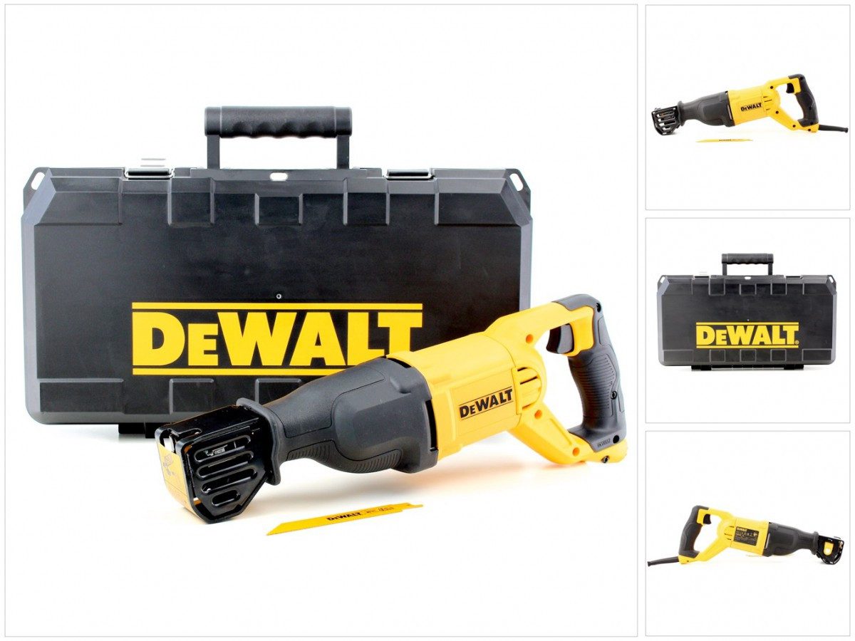 DeWalt Kompakt-Handkreissäge DWE 305 PK 1100 W Säbelsäge mit Sägeblatt im Koffer