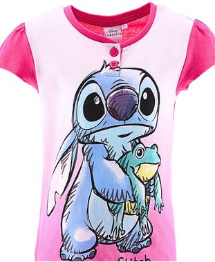 Lilo & Stitch Schlafanzug (2 tlg) Pyjama Set kurz - Mädchen Shorty Gr. 116-152 cm