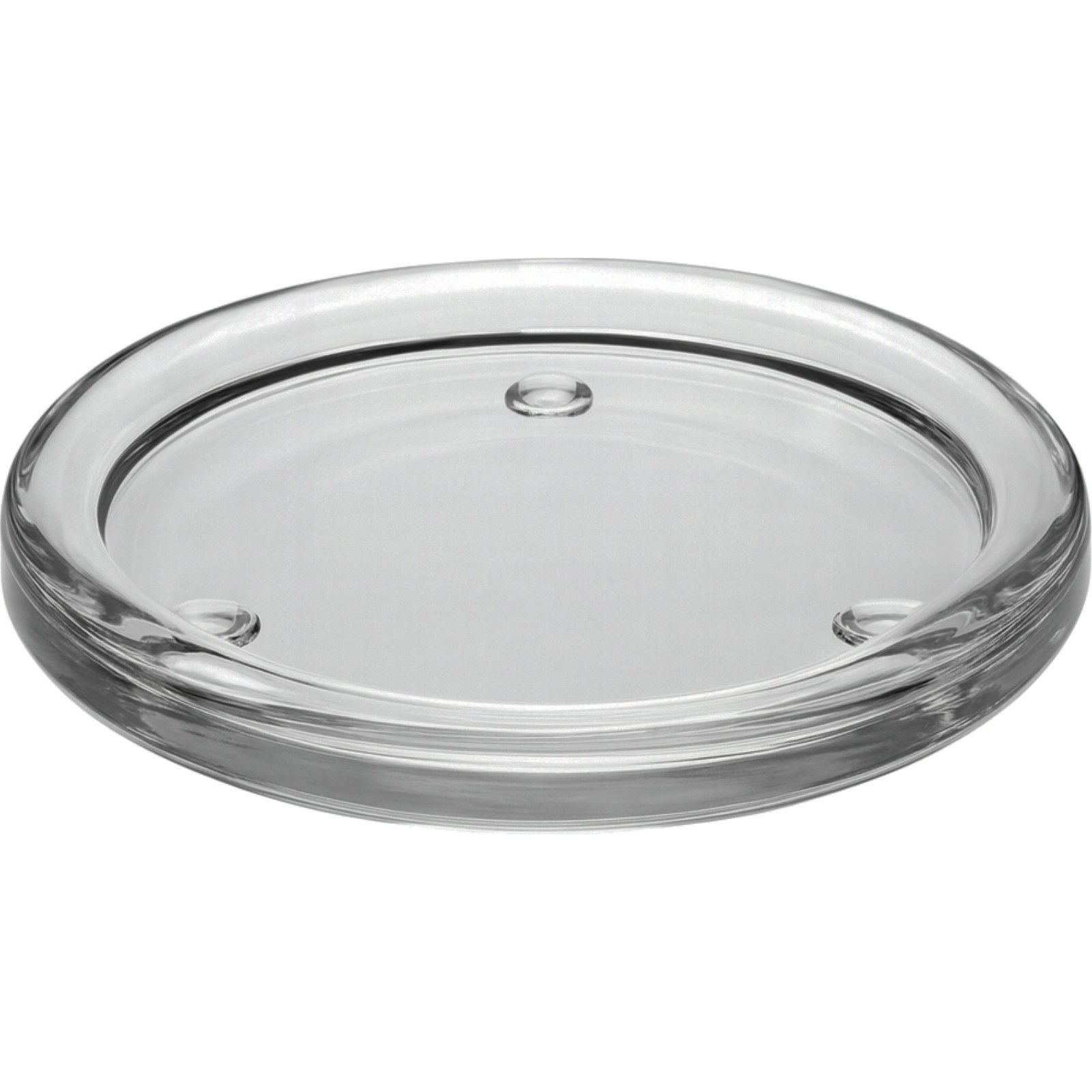 Koopman Kerzenhalter Kerzenständer Kerzenteller Glas Ø 10 cm Transparent 2/ günstig online kaufen