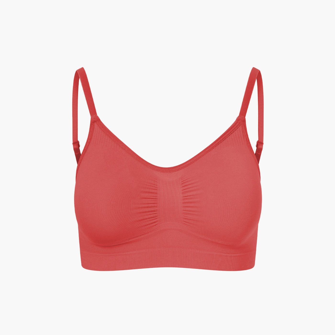 Creamy Fabrics Bügelloser BH Comfort Bralette-Coral-XS (1-tlg)