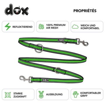 DDOXX Hundeleine, Grün S - 1,5 X 200 Cm Nylon