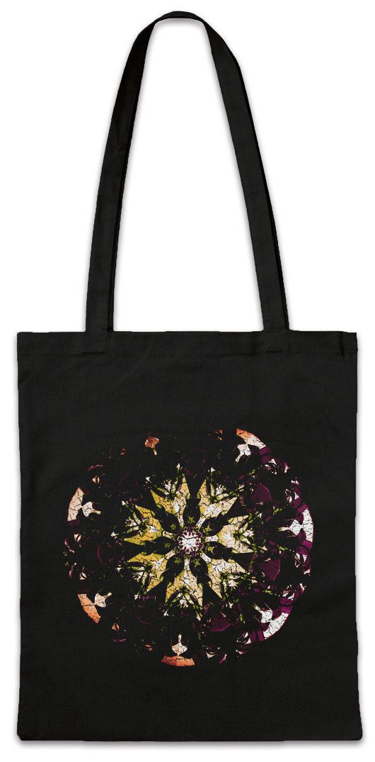 Beuteltasche Kaleidoscope IV Stofftasche Crystal Kaleidoskop Psychedelic Art Kunst