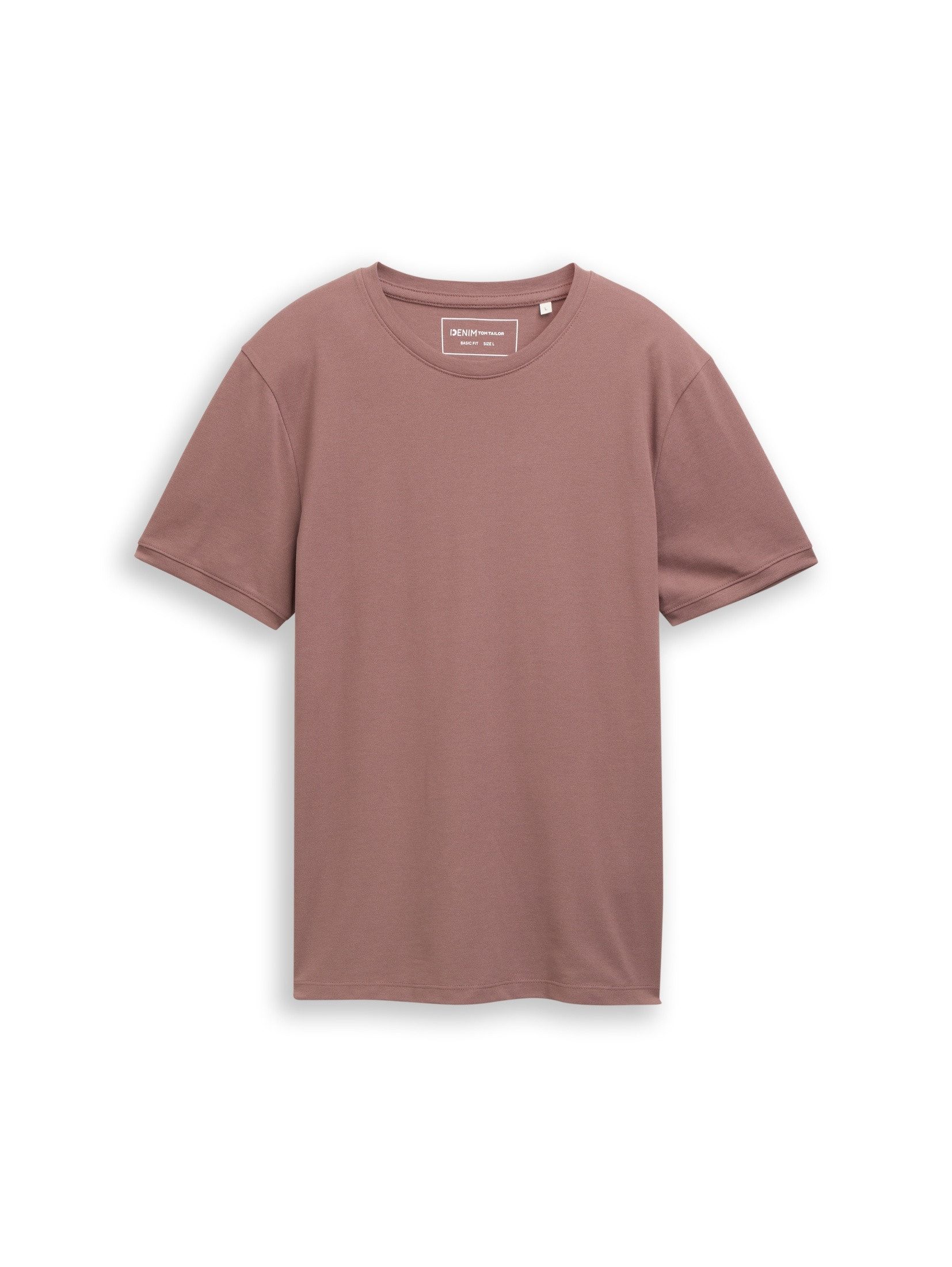 TOM TAILOR Denim T-Shirt T-Shirt Basic Piqué T-Shirt