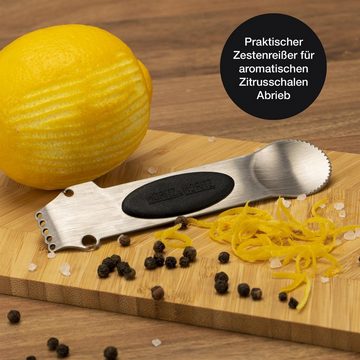 Moritz & Moritz Obstschale Obstkorb Schwarz, Metall, (27,5 cm), Korb für Geschenke, Früchte, Gemüse und Brot