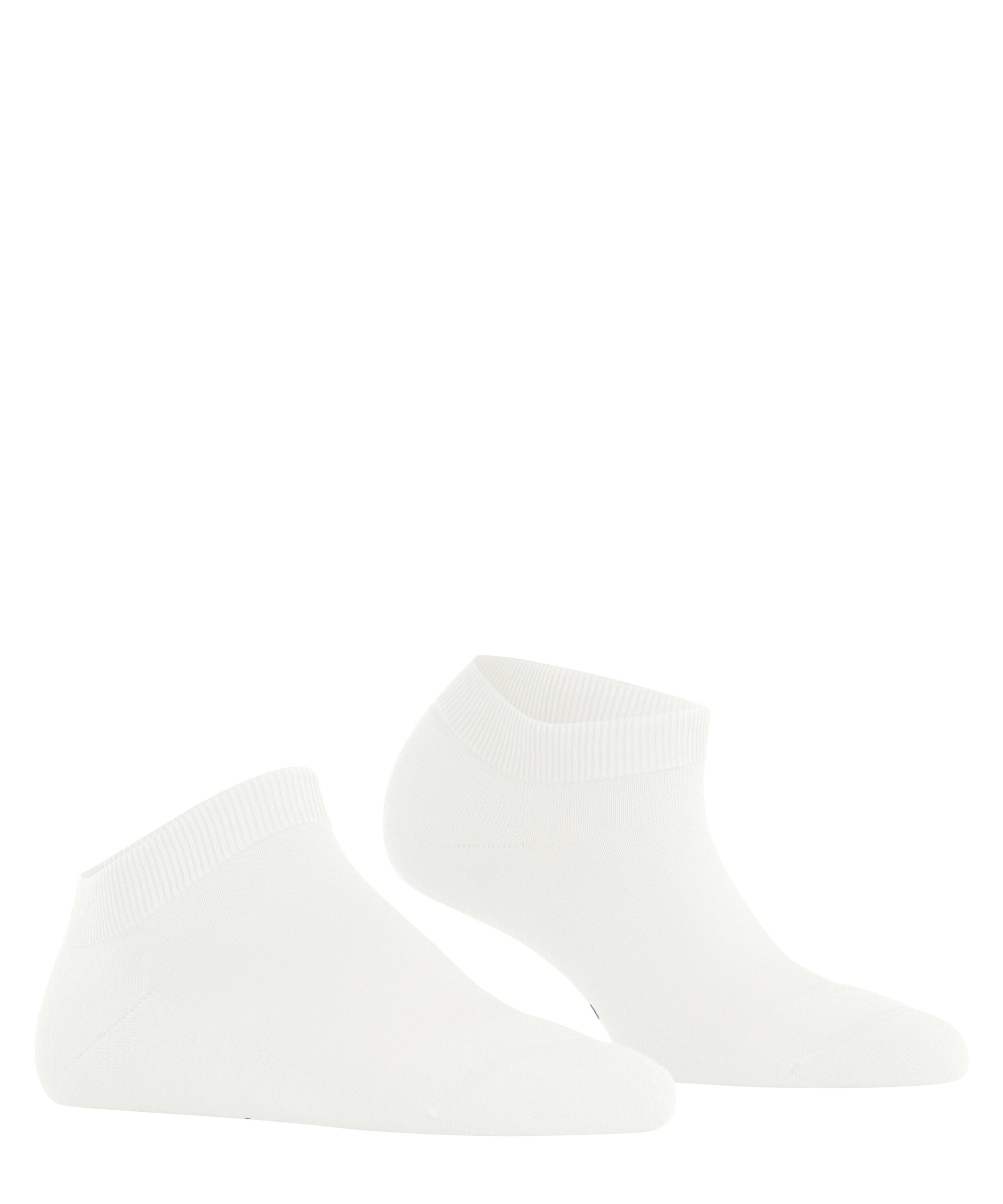 ClimaWool (2040) Wolle-Lyocell FALKE Mischung Sneakersocken klimaregulierender aus off-white (1-Paar)