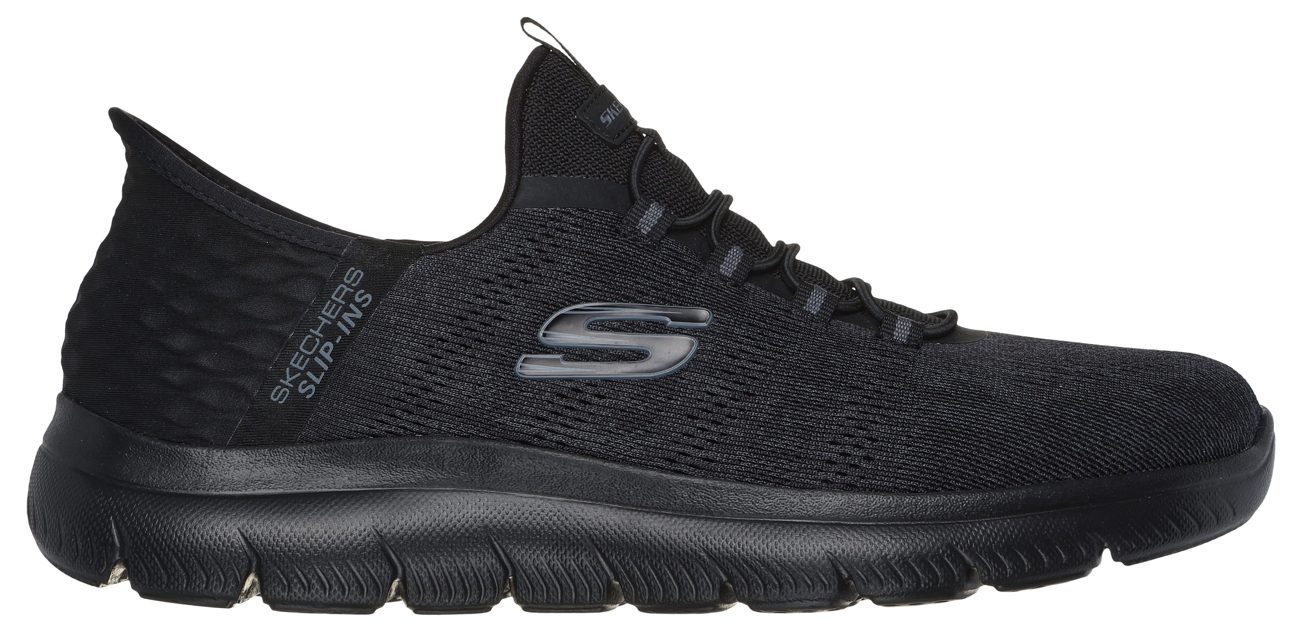 Skechers SUMMITS-KEY PACE Slip-On Sneaker Slipper, Freizeitschuh, Halbschuh in veganer Verarbeitung