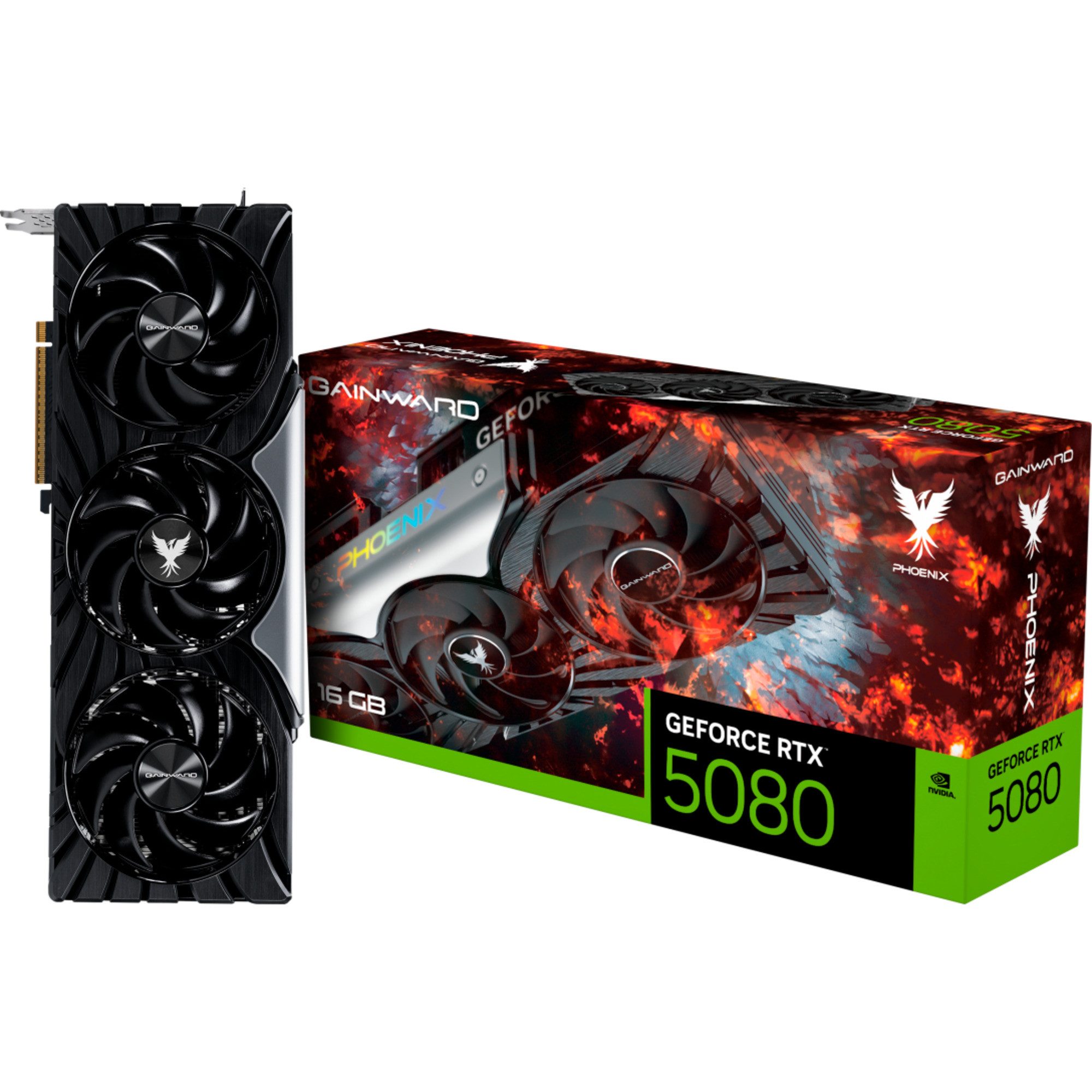 Gainward Gainward GeForce RTX 5080 Phoenix, Grafikkarte, Grafikkarte (16 GB)