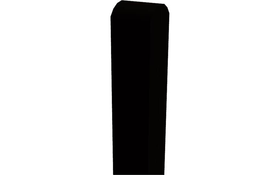 PLUS Umleimer Plus Leimholzpfosten 208 cm 90 x 90 mm schwarz