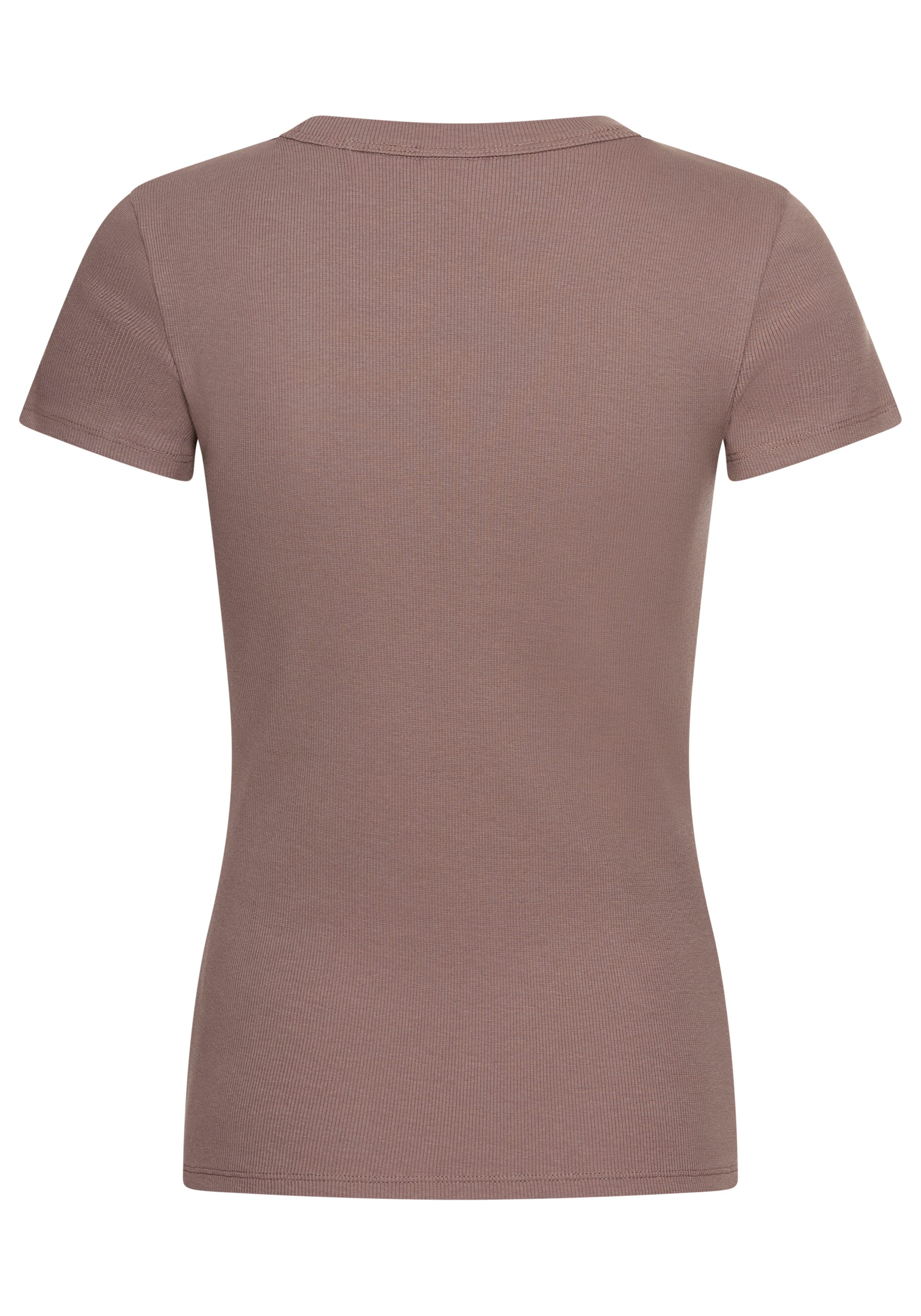 HUGO Blue T-Shirt Easy Tee mit HUGO Aufnäher günstig online kaufen