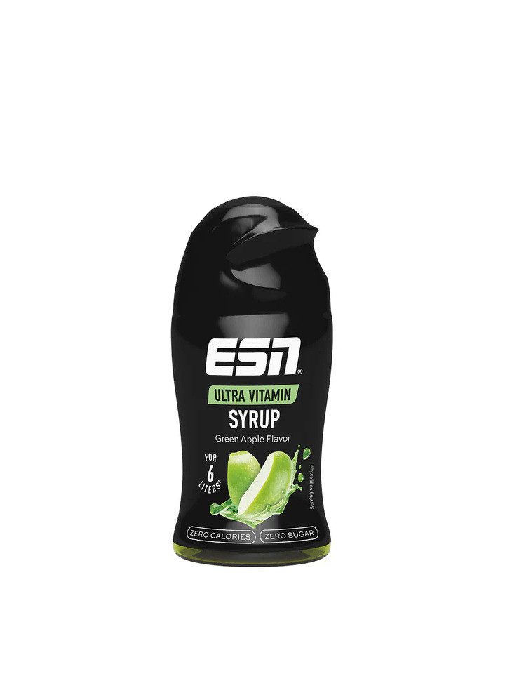 ESN Ultra Vitamin Syrup 65ml - Green Apple Flüssigkeit, 65 ml, Flüssigkeit