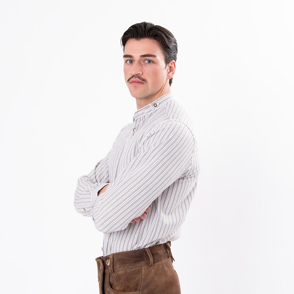 HerzSticht Trachtenhemd Herren Trachtenhemd (Modell: Geigelstein)