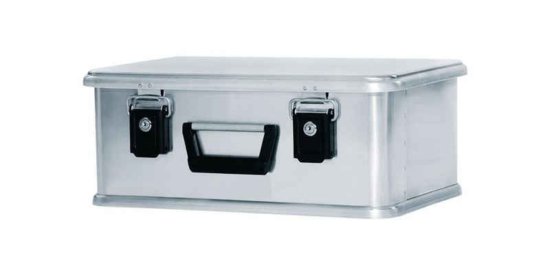 Zarges Aufbewahrungsbox Aluminiumbox Mini XS L500xB340xH200mm 24 l mit Klappverschluss