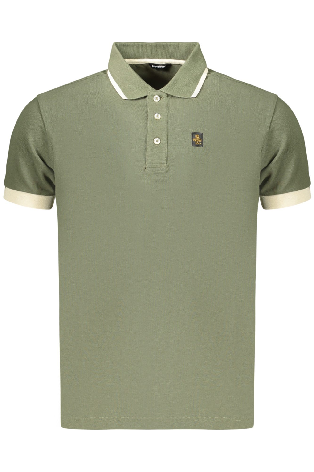 RefrigiWear Poloshirt Stylisches Herren Poloshirt in Grün mit